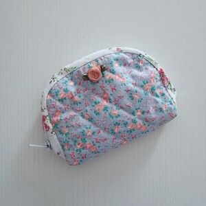 Floral Quilted Pouch